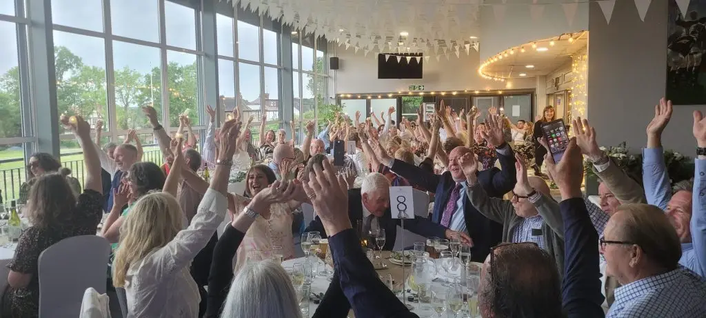 Woodford Rugby Club Essex Wedding Breakfast Fun