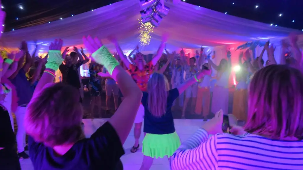 Marquee Theydon Bois 40th Fancy Dress