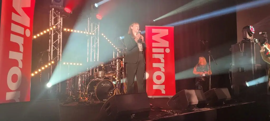 Introducing Angela Rayner At Daily Mirror Sponsored Labour Party Conference After Party