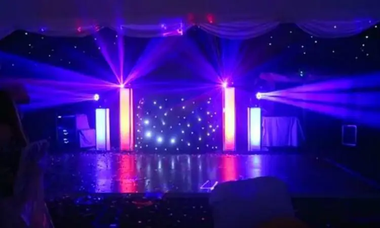 Wedding Discos Stage - Essex, Hertfordshire, London