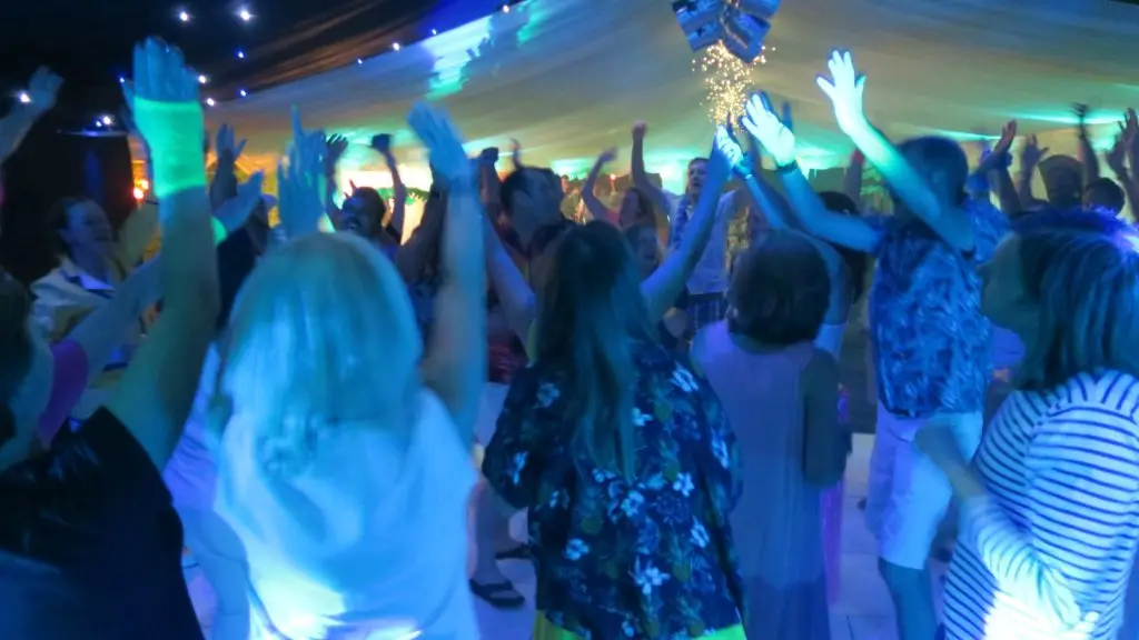 Marquee Theydon Bois 40th Fancy Dress